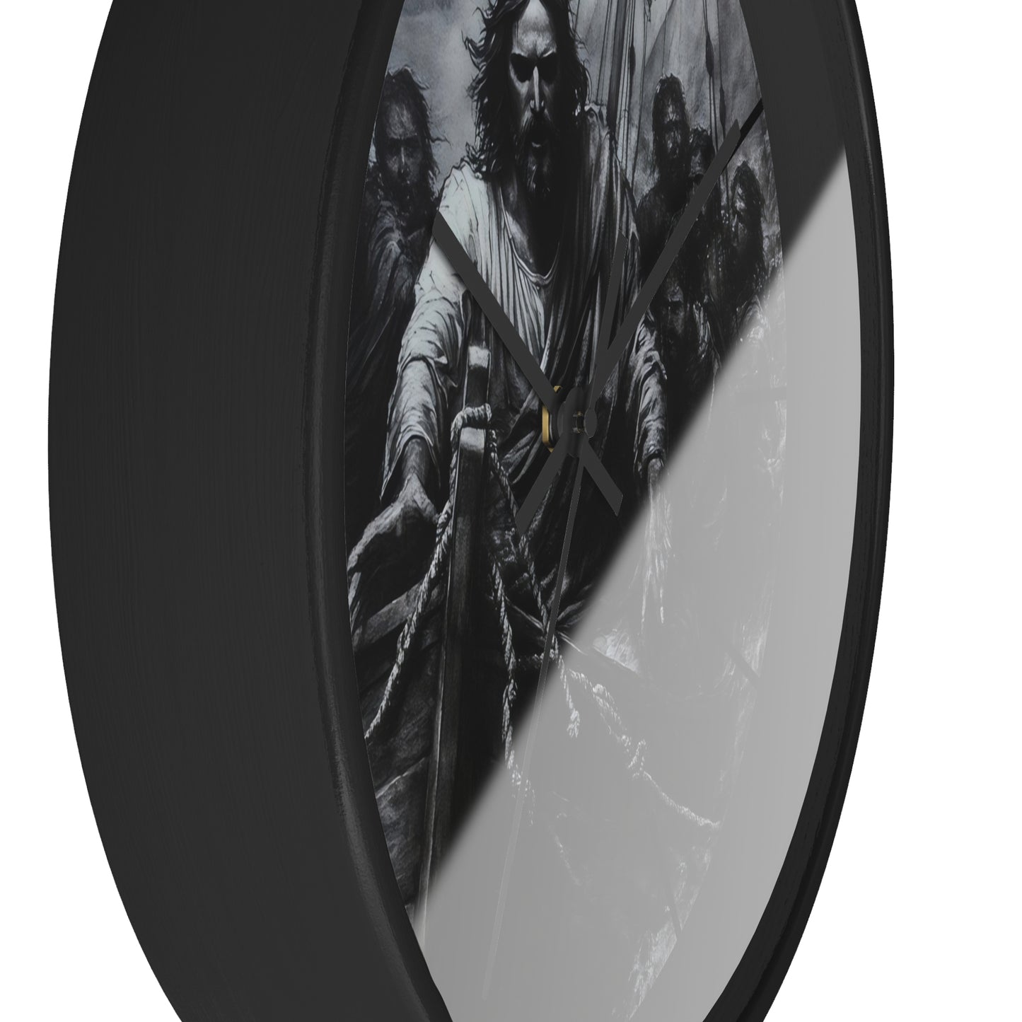 Jesus Walking on Water Wall Clock | Religious Christian Decor