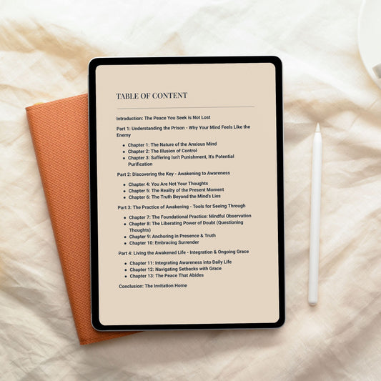 The Stillness Within: A Guide to Peace Beyond Anxious Thoughts (eBook)