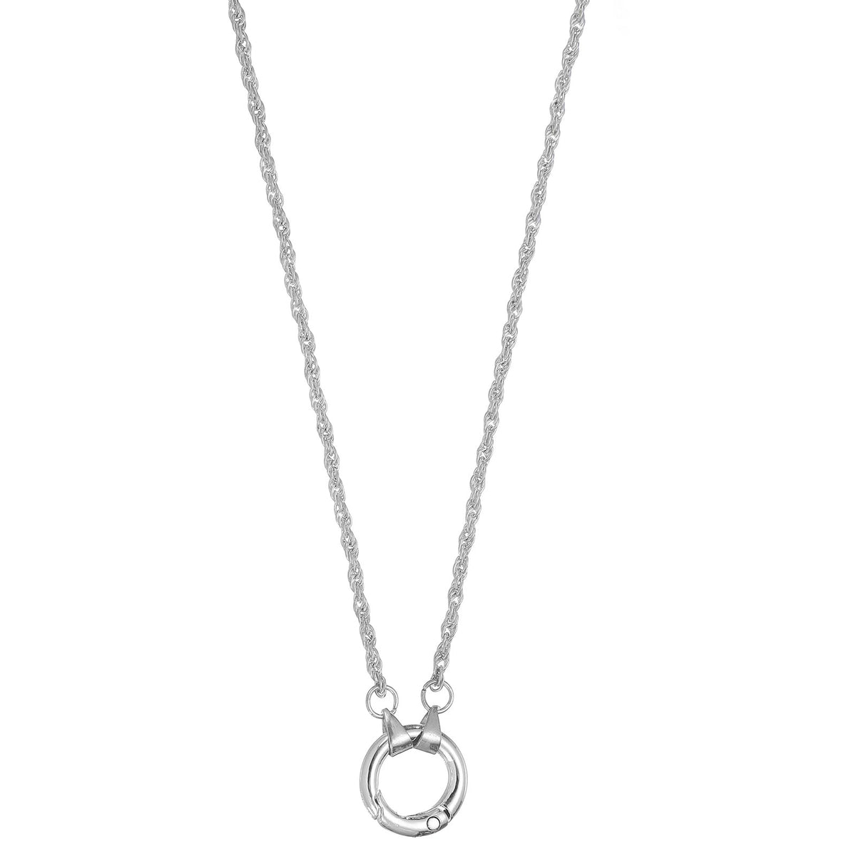 Hinged-ring Pendant Necklace – product view 5