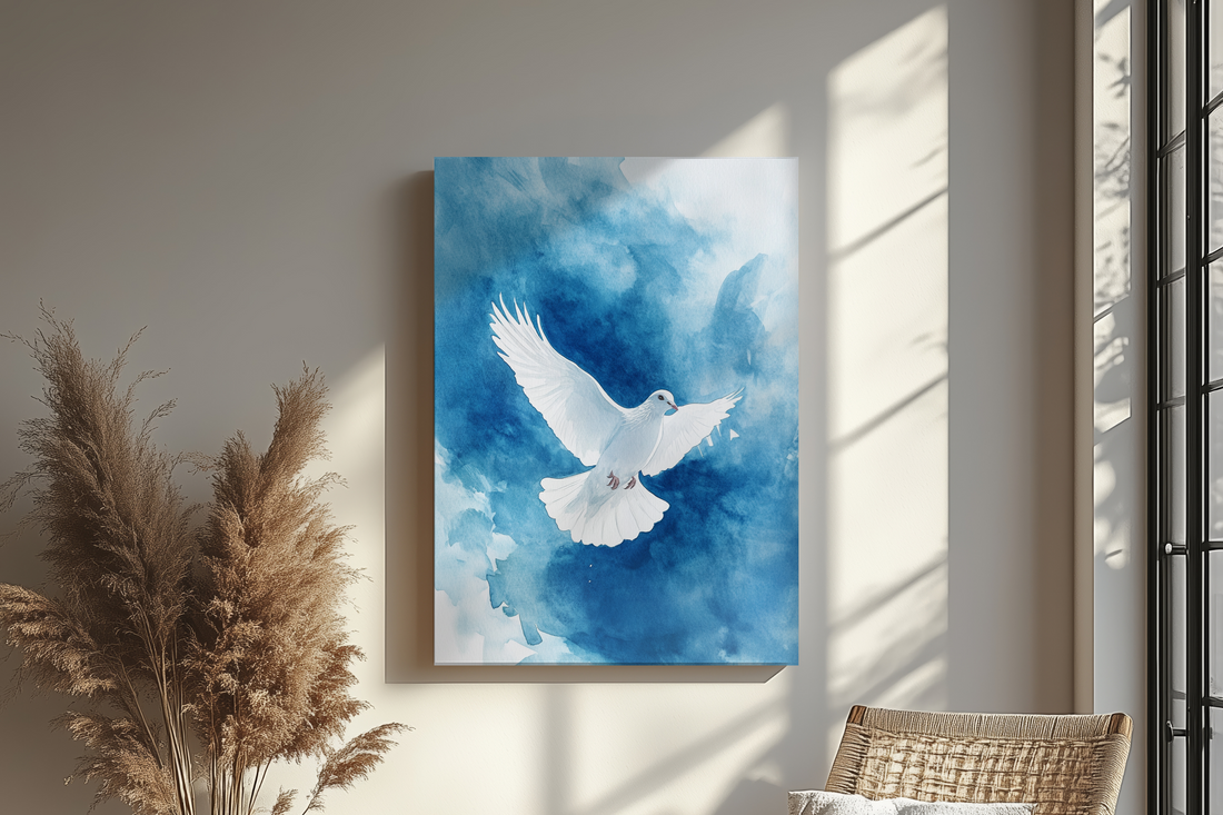 Spirit of Peace Dove Canvas - Freedom & Hope Wall Art