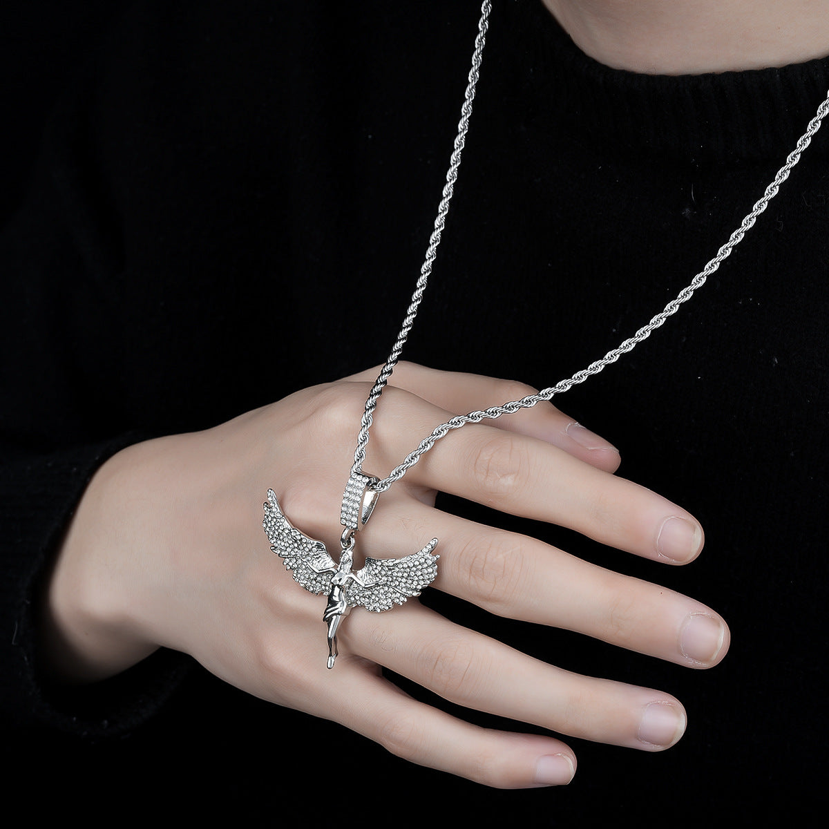 Angel Wings Necklace – product view 2