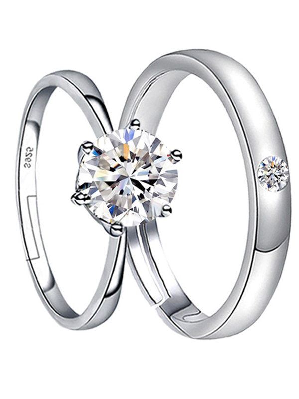 Crystal-style Ring for Wedding Ceremony – product view 2