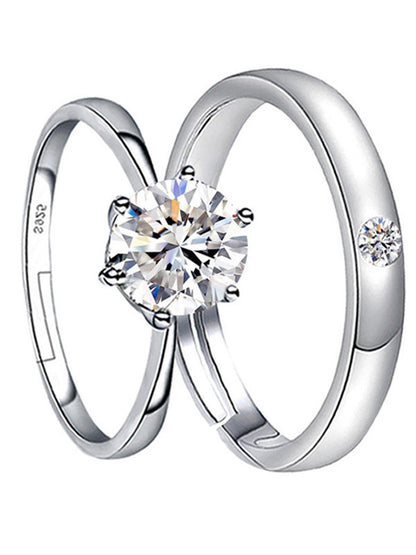 Crystal-style Ring for Wedding Ceremony – product view 2