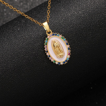 Colored Crystal Pendant – product view 5