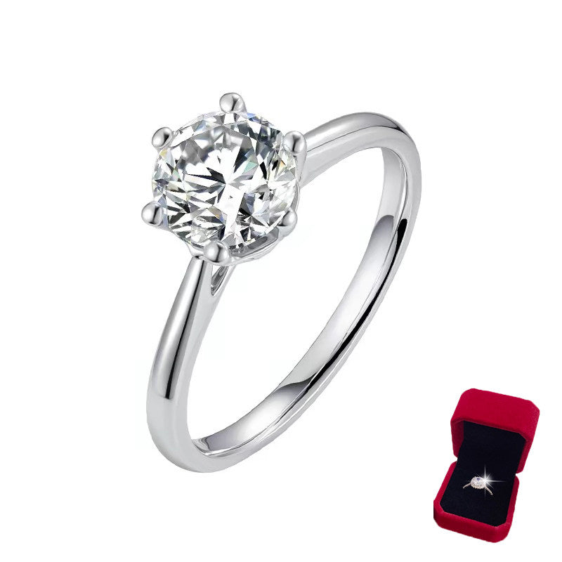Crystal-style Ring for Wedding Ceremony – product view 4