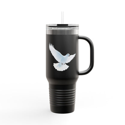 Spirit of Peace Dove 40oz Insulated Travel Tumbler — alternate tumbler product image 3