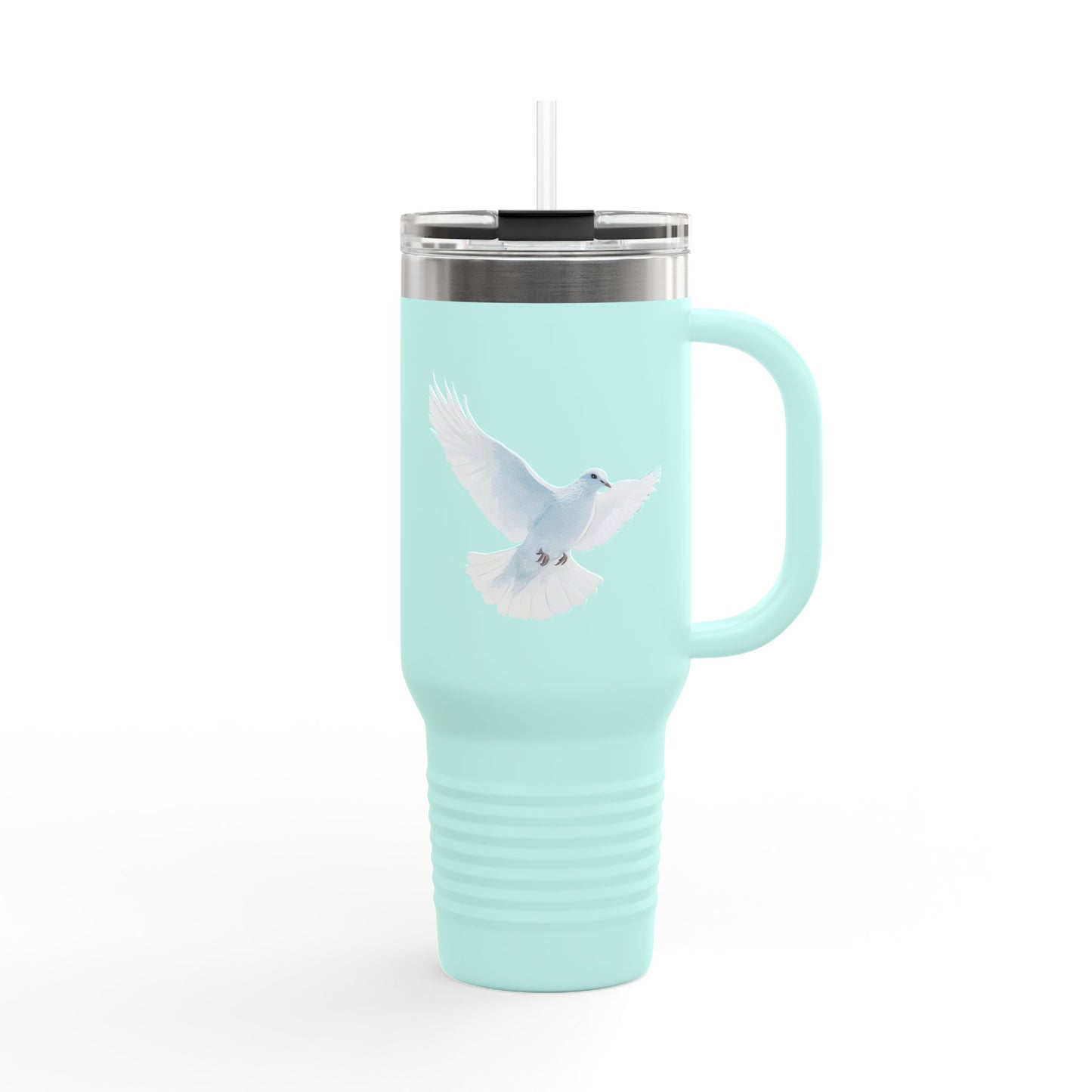 Spirit of Peace Dove Freedom & Hope Art 40oz Insulated Travel Mug