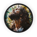 Jesus Portrait Wall Clock | Inspirational Christian Decor