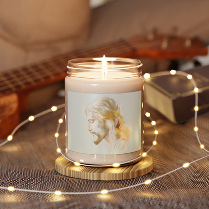 Soft Portrait of Jesus Scented Soy Candle — alternate candle product image 28