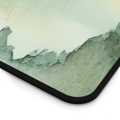 Sunset Mist Mountain Watercolor Desk Mat — alternate desk mat product image 14