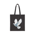 Watercolor Dove Tote Bag | Minimal Bird Illustration, Natural Canvas