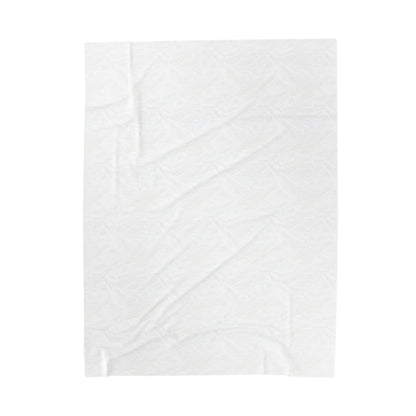 Minimalist white wall tapestry with subtle textured pattern, spiritual home decor