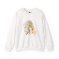 Jesus Portrait Crewneck Sweatshirt | Watercolor Savior Face