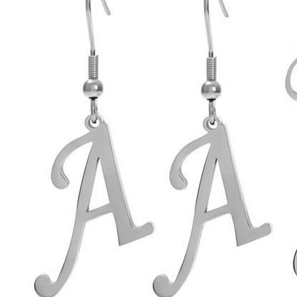 Personalized Initial Letter Earrings – product view 31