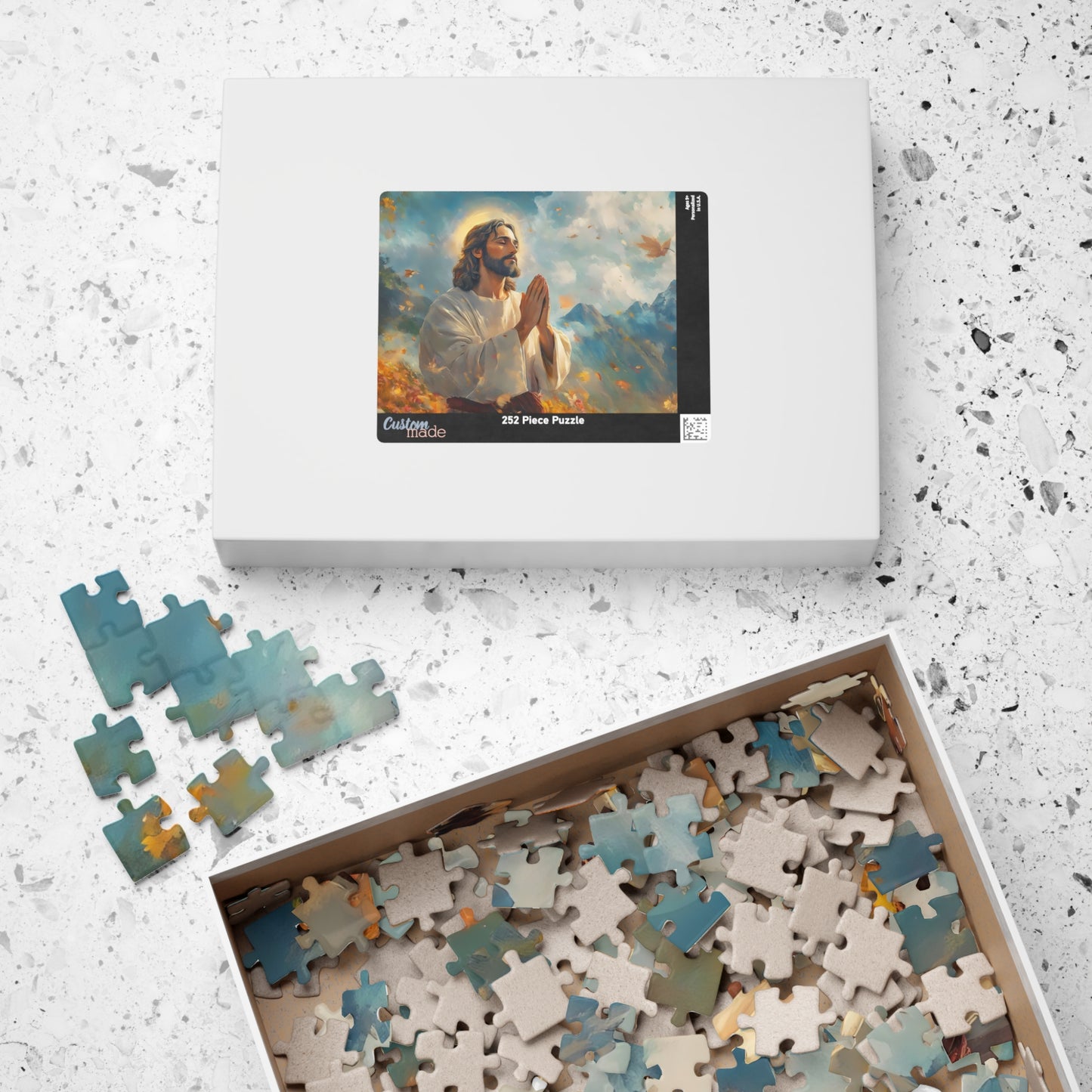 Praying Jesus Puzzle 252 Piece | Christian Religious Jigsaw
