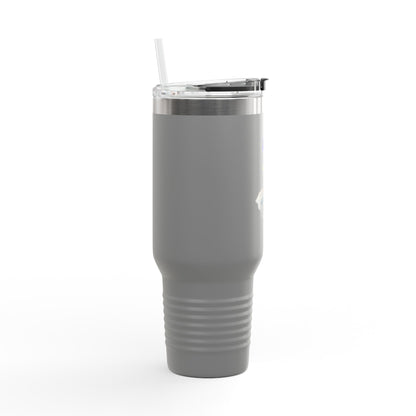 Purple Pansy Broken Pot 40oz Insulated Travel Tumbler — alternate tumbler product image 18
