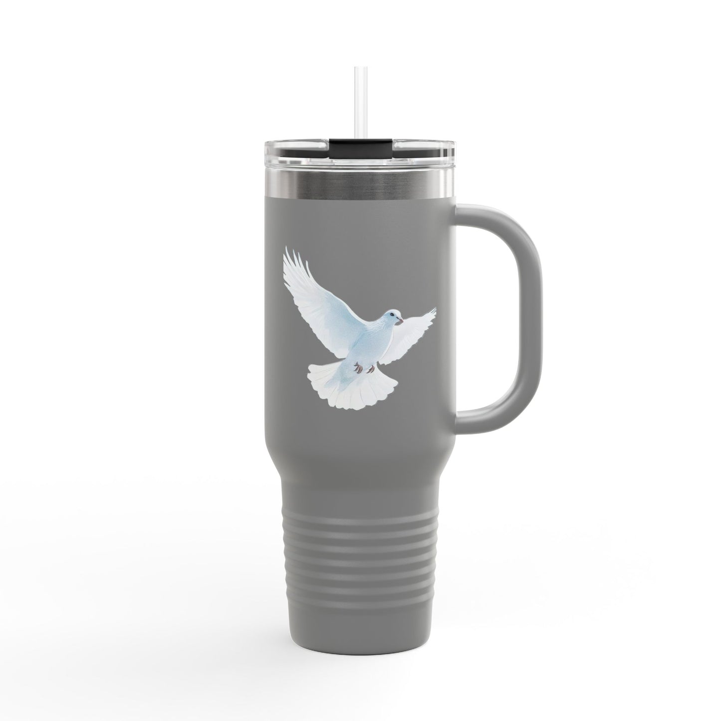Spirit of Peace Dove Freedom & Hope Art 40oz Insulated Travel Mug