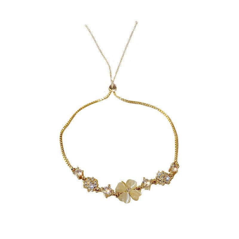 Classic Bracelet – Mixed materials (metal alloy – product view 2