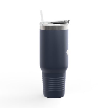 Purple Pansy Broken Pot 40oz Insulated Travel Tumbler — alternate tumbler product image 23