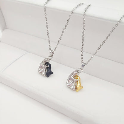 Simple Dress Women's Personalized Necklace – product view 2