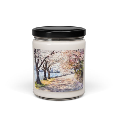 Blossom Tree Path 9oz Scented Soy Candle — alternate candle product image 6