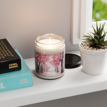 Cherry Blossom Path 9oz Scented Soy Candle — alternate candle product image 23