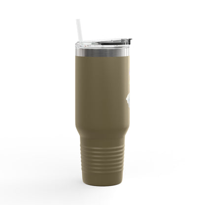 Purple Pansy Broken Pot 40oz Insulated Travel Tumbler — alternate tumbler product image 16