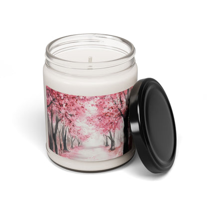 Cherry Blossom Path 9oz Scented Soy Candle — alternate candle product image 24