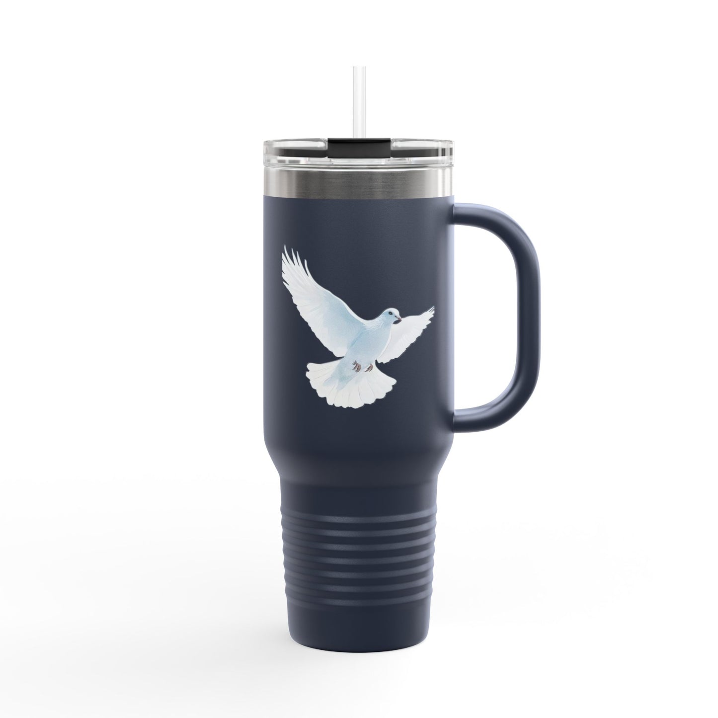 Spirit of Peace Dove Freedom & Hope Art 40oz Insulated Travel Mug