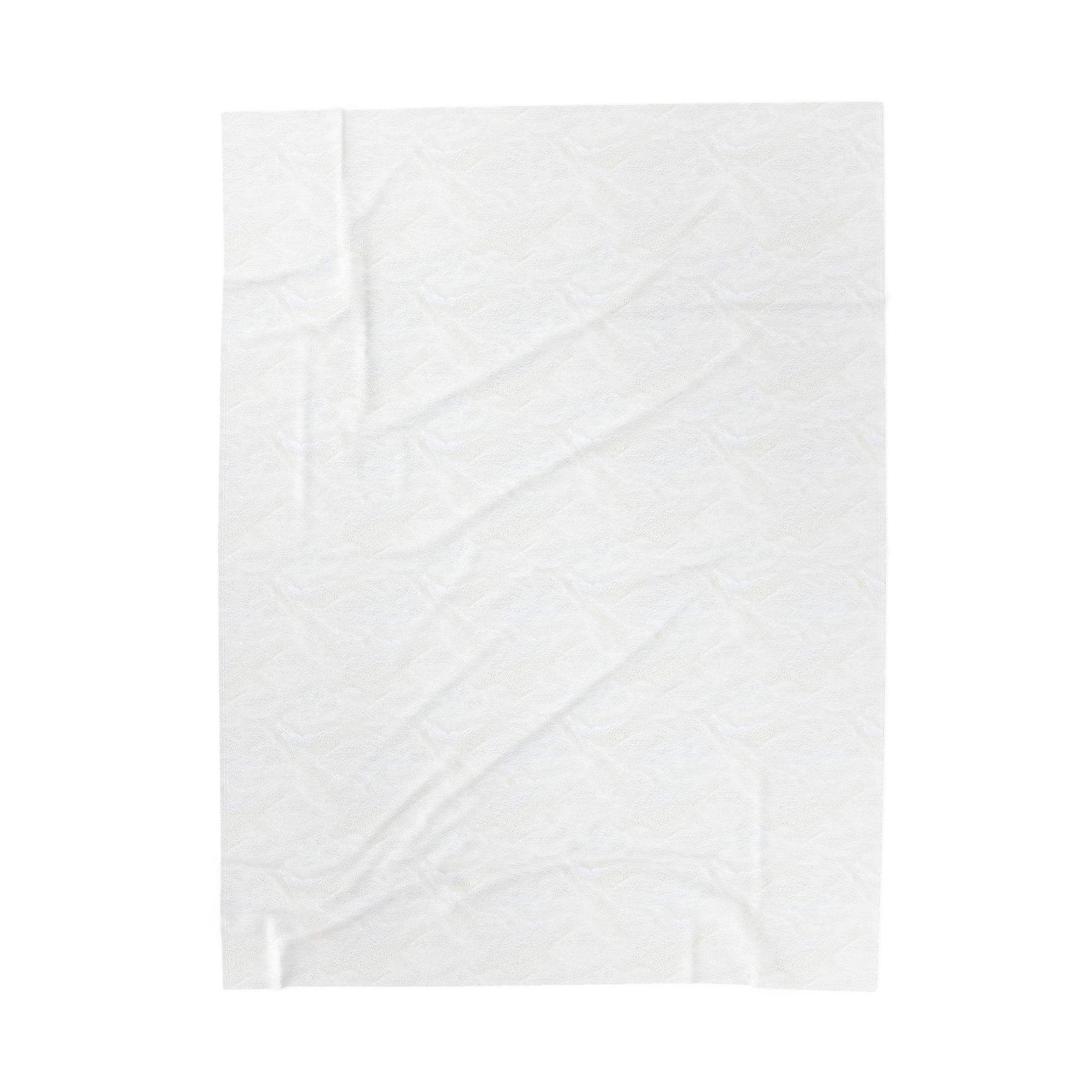 Plain white textured fabric with subtle fold creases, suitable for home decor or wall art