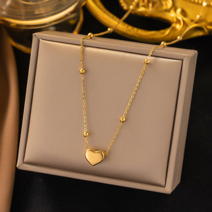 Women's Titanium Steel Heart Necklace – product view 18