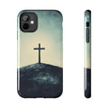 Cross on Hill iPhone & Samsung Galaxy Case – Christian Faith Phone Cover