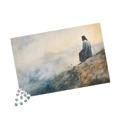 Jesus Walking on Water Christian Jigsaw Puzzle — alternate puzzle product image 14