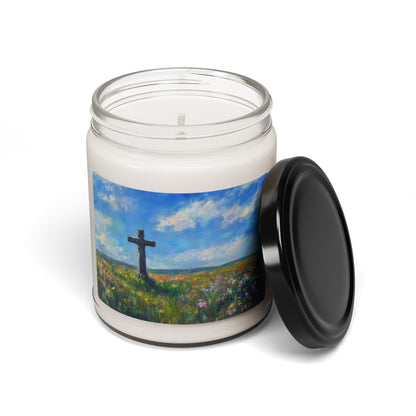 Cross on Hill 9oz Soy Candle — alternate candle product image 12