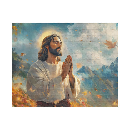 Praying Jesus Christian Jigsaw Puzzle — alternate puzzle product image 2