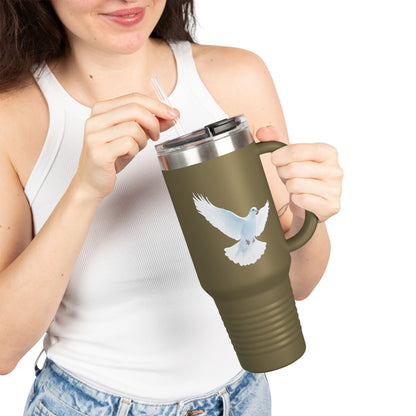Spirit of Peace Dove 40oz Insulated Travel Tumbler — alternate tumbler product image 15