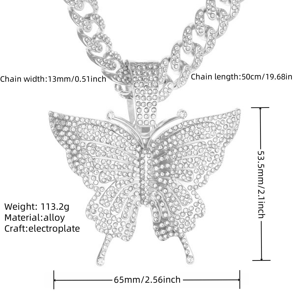 Cuban Chain Necklace Pendant – product view 31