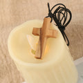 Wooden Cross Necklace