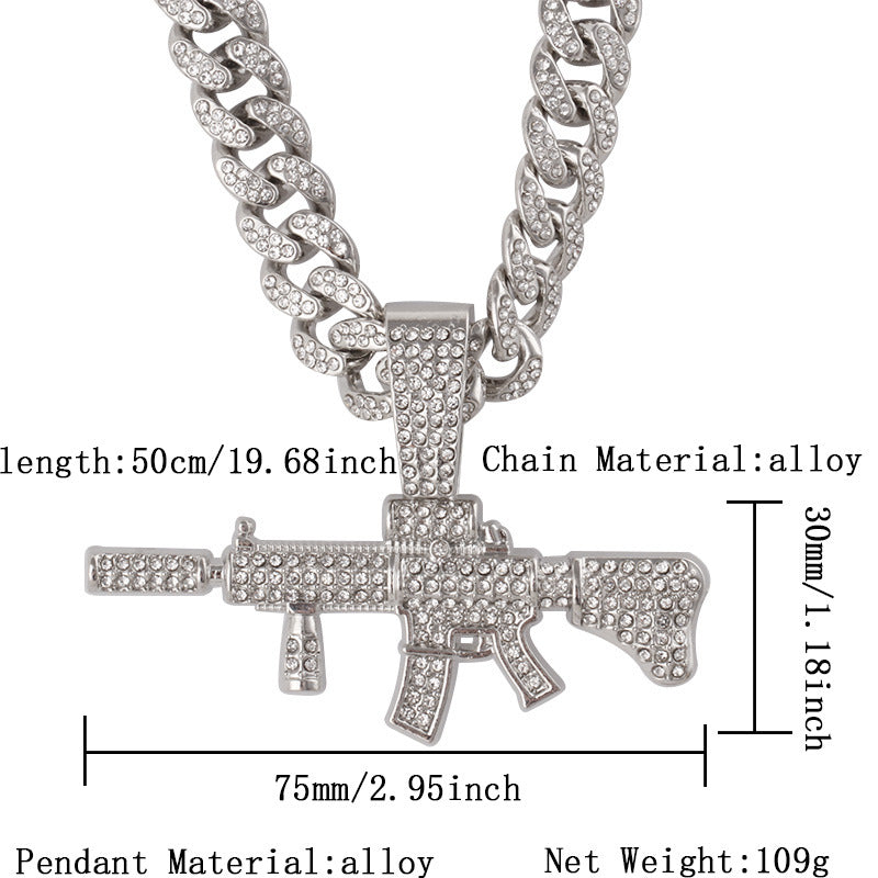 Cuban Chain Necklace Pendant – product view 77