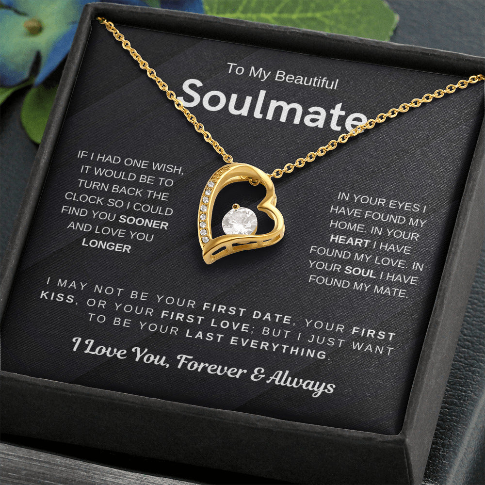 Crystal Pendant Necklace – product view 9