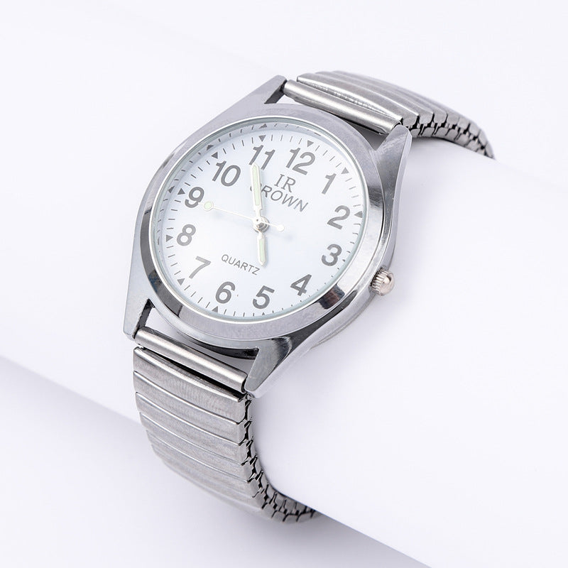 Elastic Band Digital Quartz Watch for Elderly – product view 5