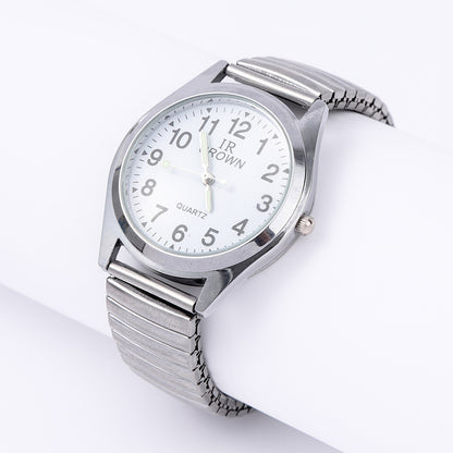 Elastic Band Digital Quartz Watch for Elderly – product view 5