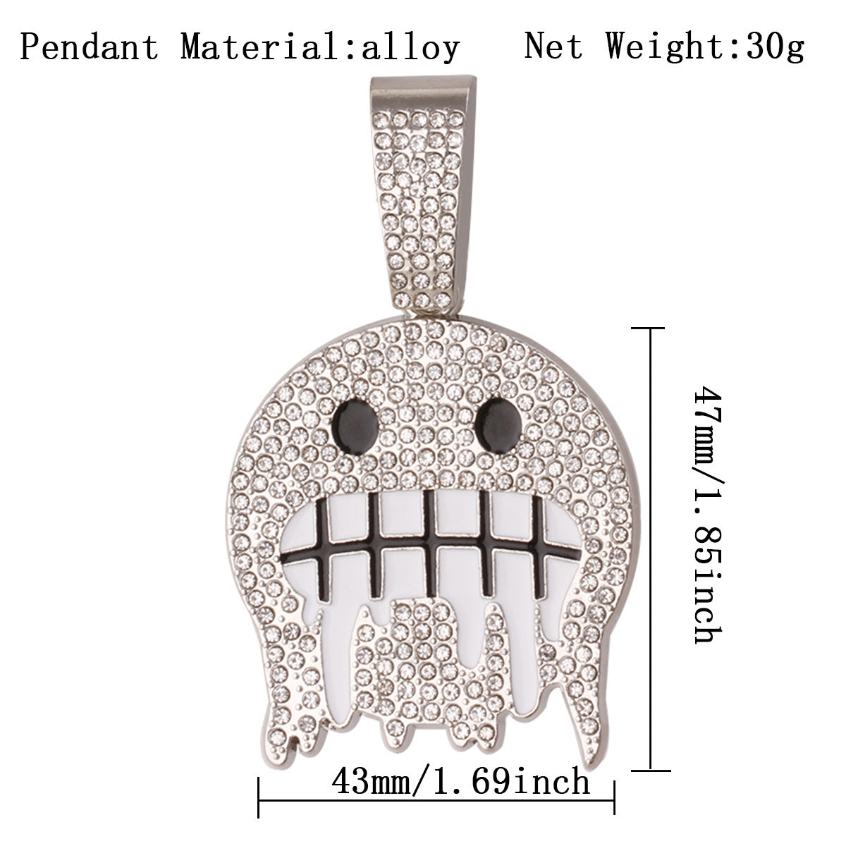 Cuban Chain Necklace Pendant – product view 7