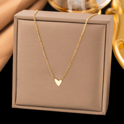 Women's Titanium Steel Heart Necklace – product view 31