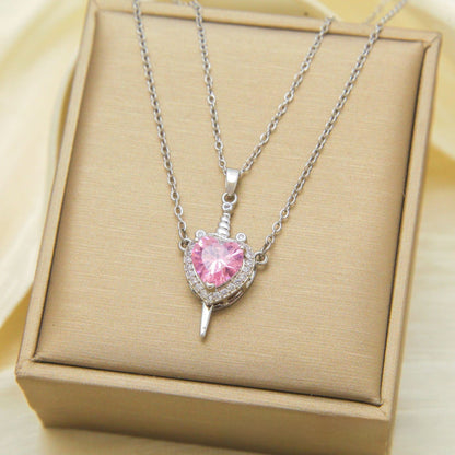 Heart Arrow Necklace – product view 10