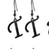 Personalized Initial Letter Earrings – product view 76