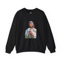 Jesus Holding Lamb Sweatshirt | Christian Faith | Shepherd Illustration