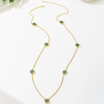 Women's Long Pendant Necklace – product view 14