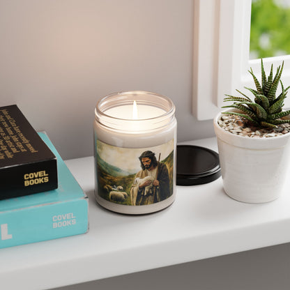 Good Shepherd Illustration Soy Jar Candle — alternate candle product image 29
