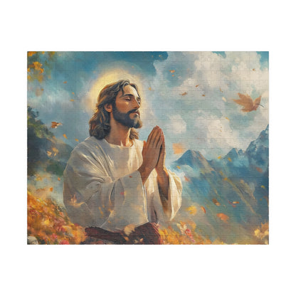 Praying Jesus Christian Jigsaw Puzzle — alternate puzzle product image 3